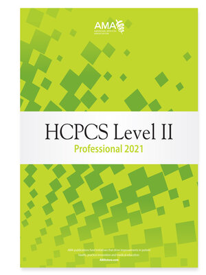 cover image of HCPCS 2021 Level II Professional Edition